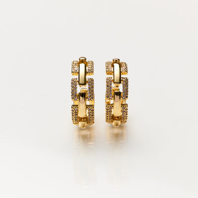 Lara & Ela | Hear Me Roar Gold Earrings
