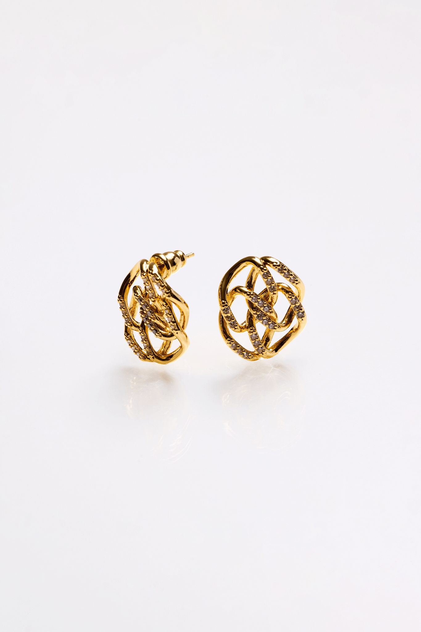 Lara & Ela | Hestia Gold Earrings - Lara & Ela