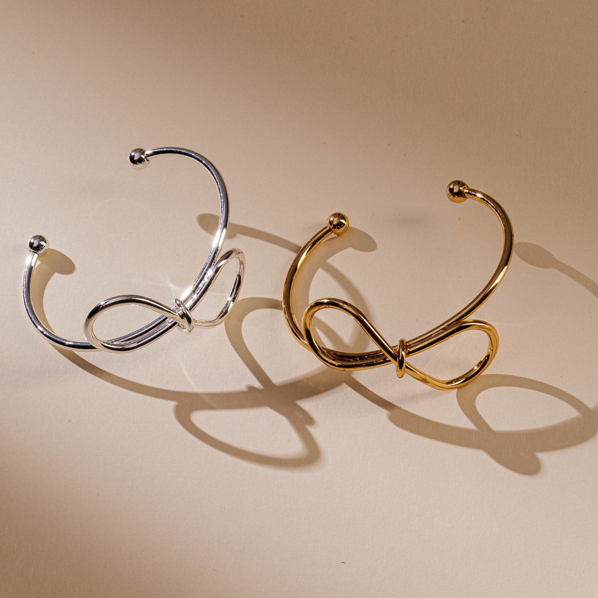 Lara & Ela | Blondie Silver Bangle - Lara & Ela
