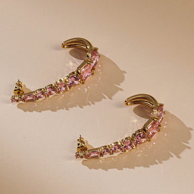 Lara & Ela | Ava Blossom Pink G | Earrings