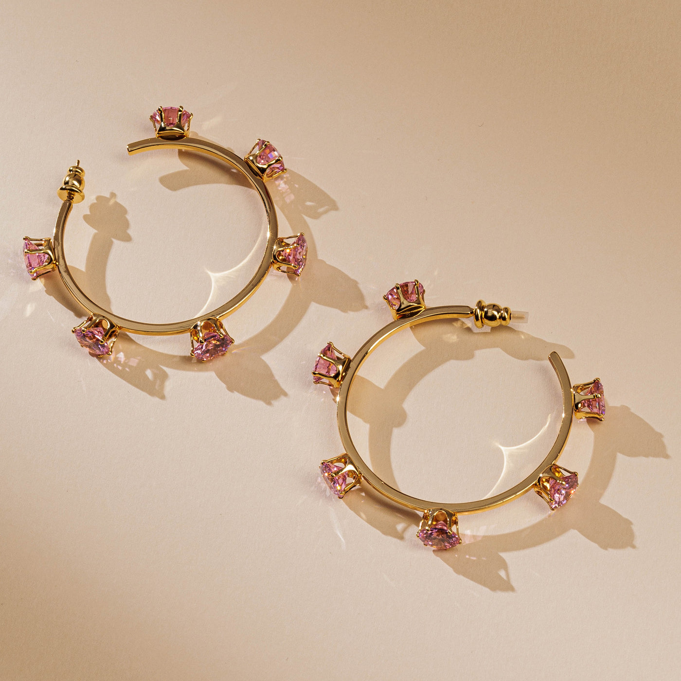 Lara & Ela | Ela  Blossom Pink G | Earrings