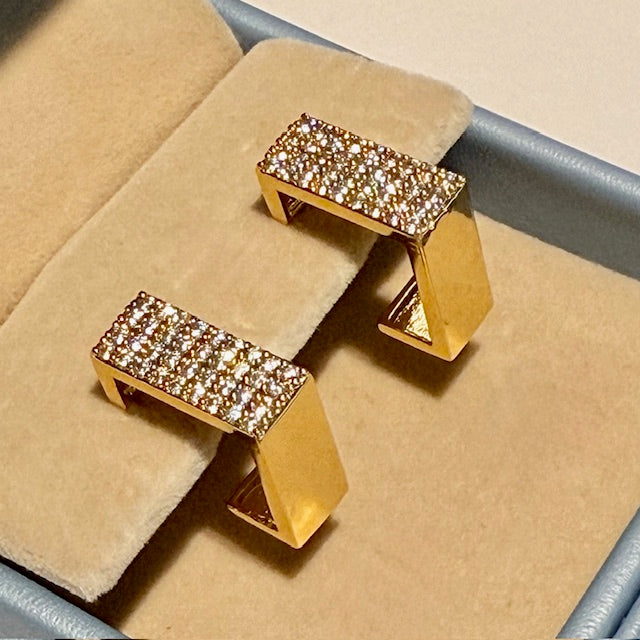 Lara & Ela I Zenith Gold Earrings