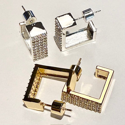 Lara & Ela I Zenith Gold Earrings