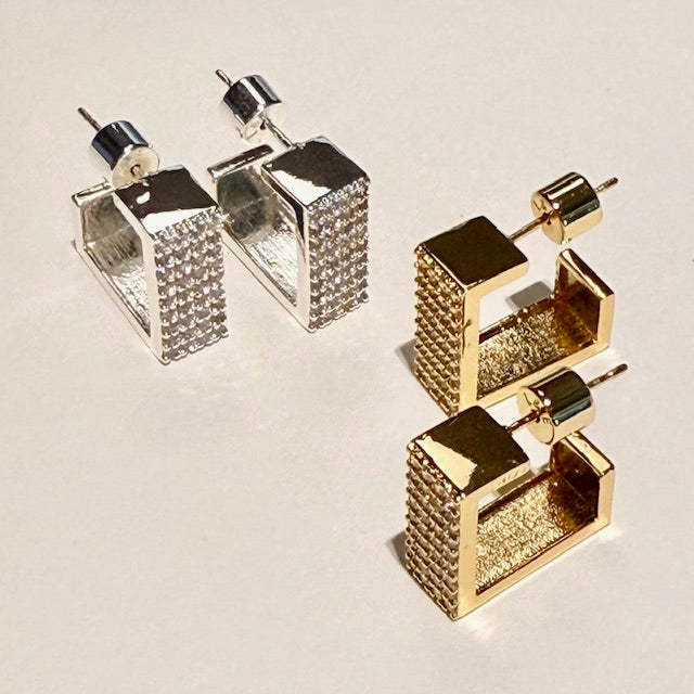 Lara & Ela I Zenith Gold Earrings