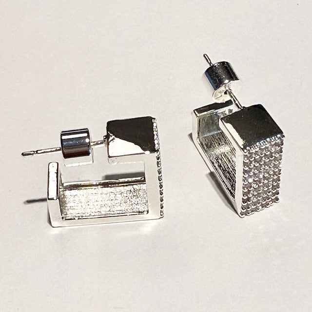 Lara & Ela I Zenith Silver Earrings