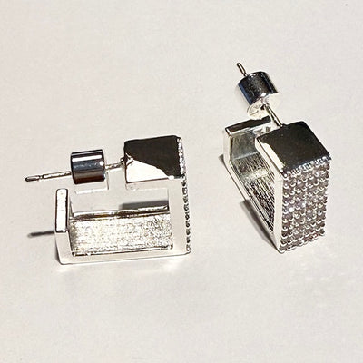 Lara & Ela I Zenith Silver Earrings