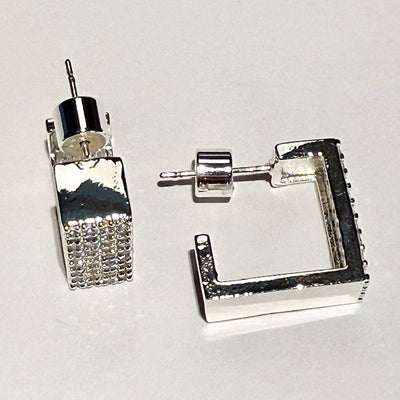Lara & Ela I Zenith Silver Earrings