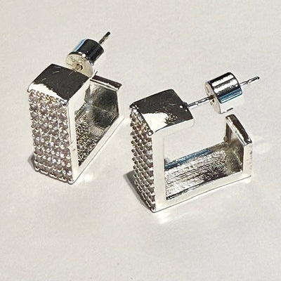 Lara & Ela I Zenith Silver Earrings
