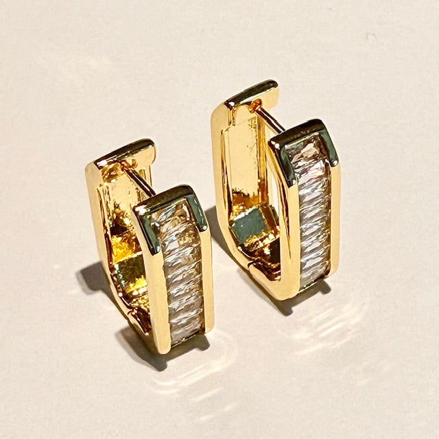Lara & Ela I Lithe Gold Earrings