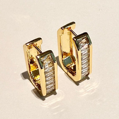 Lara & Ela I Lithe Gold Earrings
