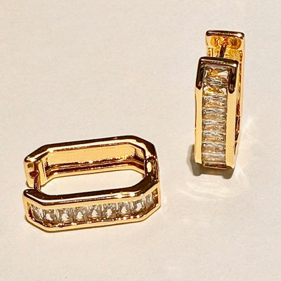 Lara & Ela I Lithe Gold Earrings