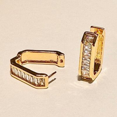Lara & Ela I Lithe Gold Earrings