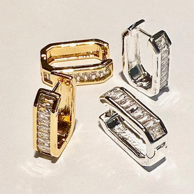 Lara & Ela I Lithe Gold Earrings