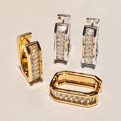 Lara & Ela I Lithe Gold Earrings