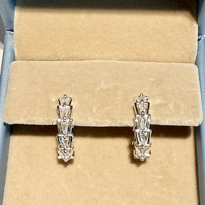 Lara & Ela I Reign Silver Earrings