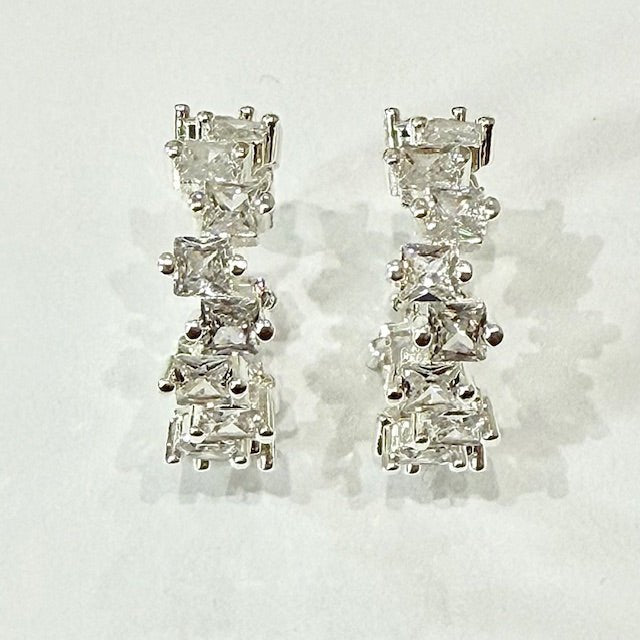 Lara & Ela | Duchess Silver Earrings - Lara & Ela