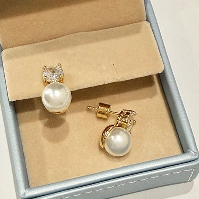 Lara & Ela | Dancing In The Rain Gold Earrings - Lara & Ela