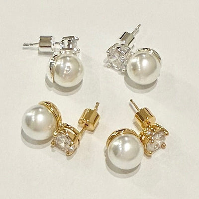 Lara & Ela | Dancing In The Rain Silver Earrings - Lara & Ela