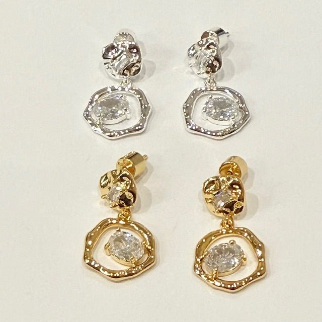 Lara & Ela | Say You Love Me Silver Earrings - Lara & Ela