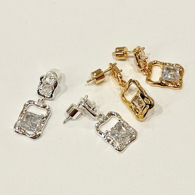 Lara & Ela | Genie In A Bottle Silver Earrings - Lara & Ela