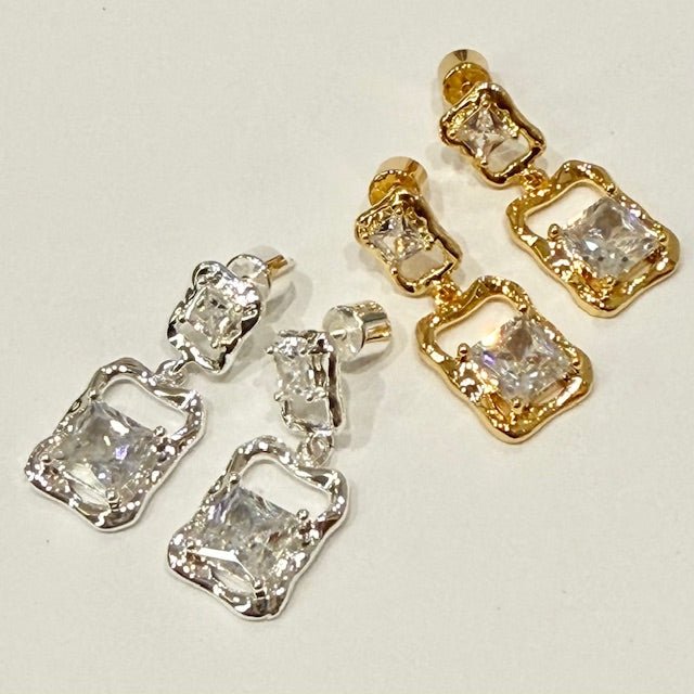 Lara & Ela | Genie In A Bottle Silver Earrings - Lara & Ela