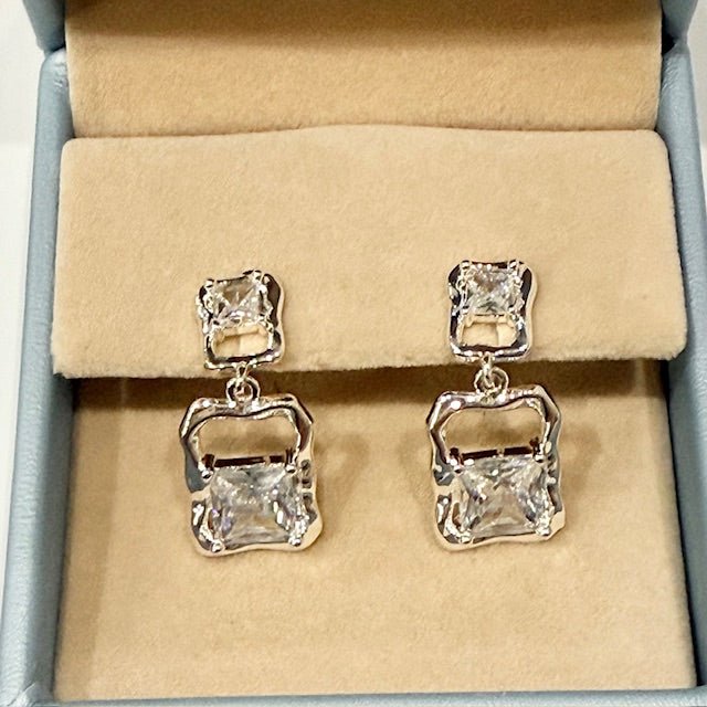 Lara & Ela | Genie In A Bottle Silver Earrings - Lara & Ela