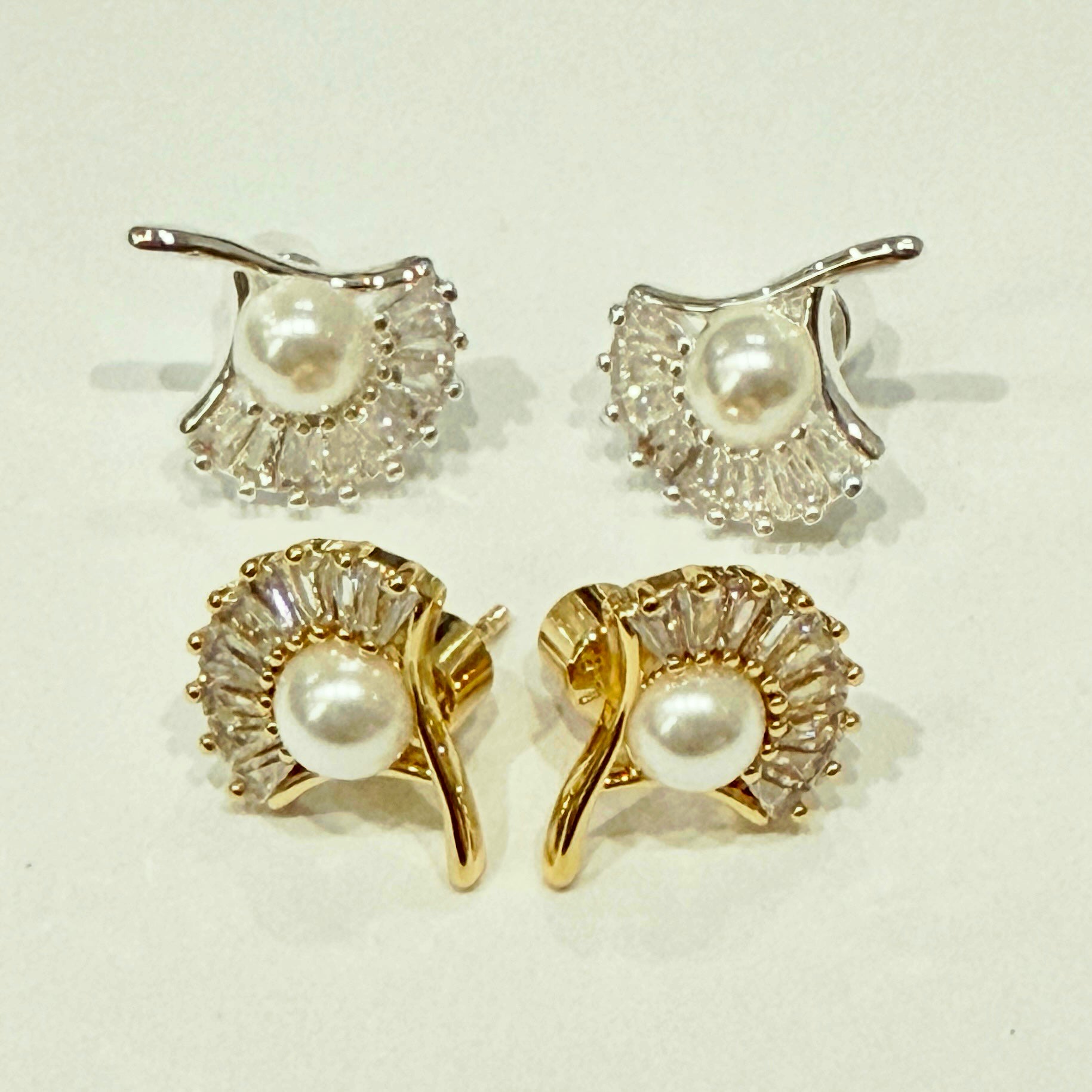 Lara & Ela | Lady Palm Silver Earrings - Lara & Ela