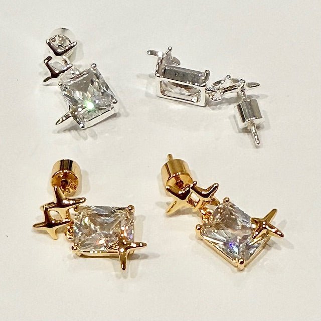 Lara & Ela | Iota Silver Earrings - Lara & Ela