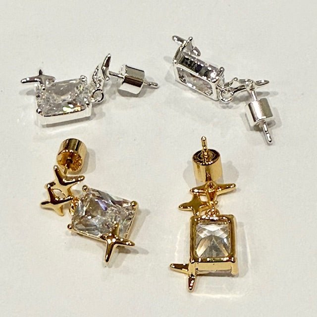 Lara & Ela | Iota Silver Earrings - Lara & Ela