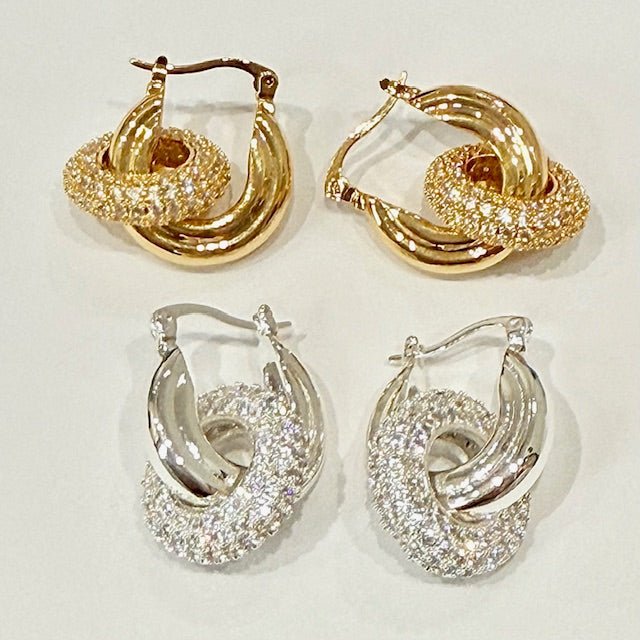 Lara & Ela | I'm All Yours Gold Earrings - Lara & Ela