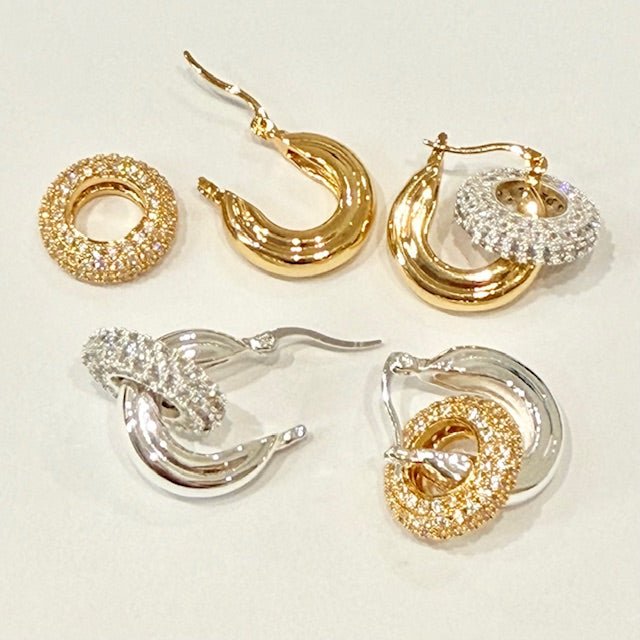 Lara & Ela | I'm All Yours Gold Earrings - Lara & Ela