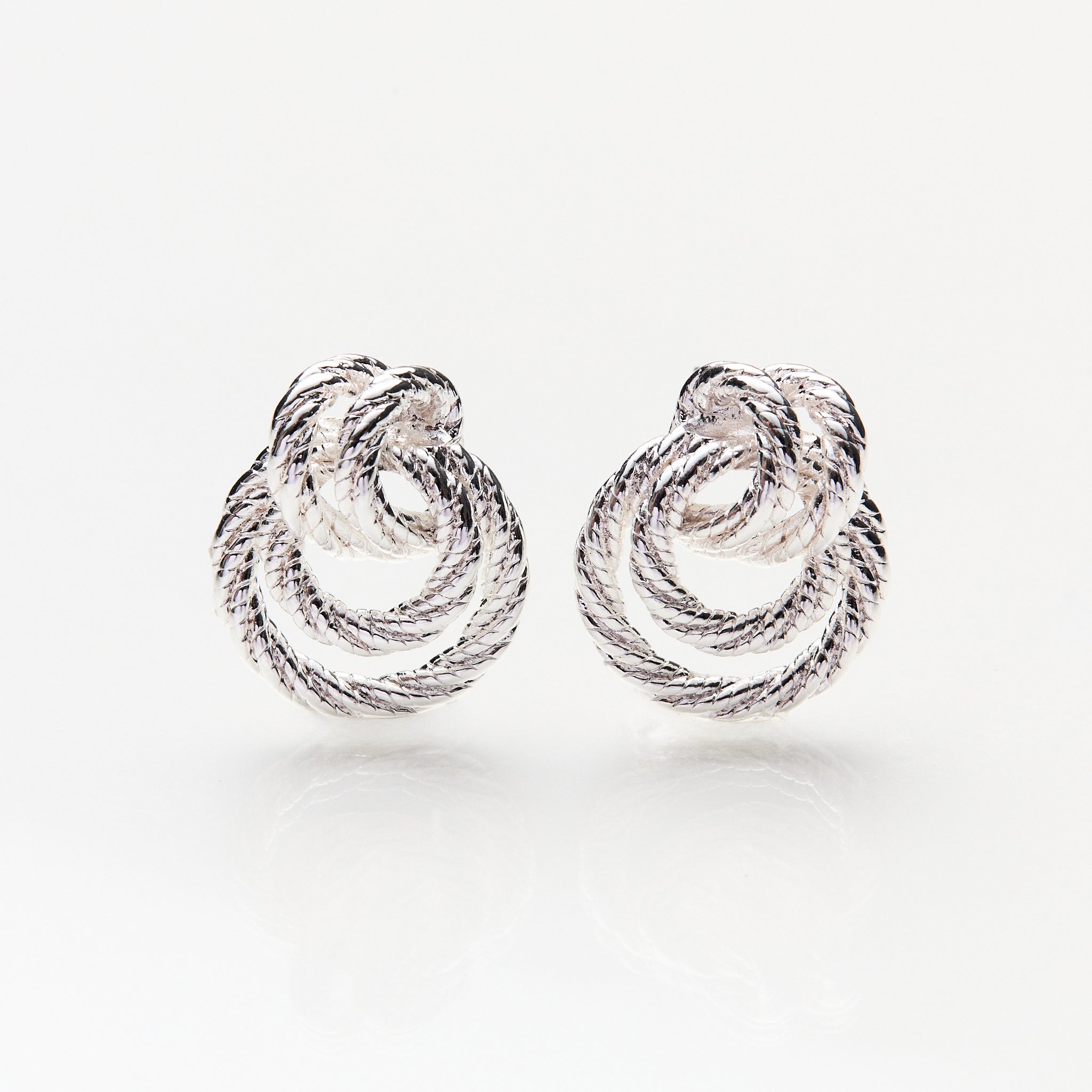 Lara & Ela | I'll Take Manhattan Silver Earrings - Lara & Ela
