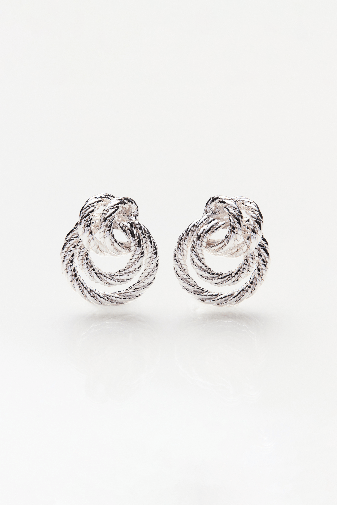 Lara & Ela | I'll Take Manhattan Silver Earrings - Lara & Ela