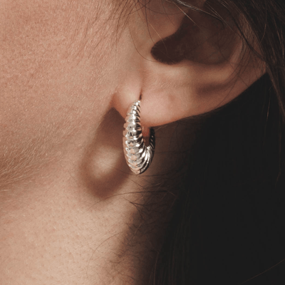 Lara & Ela I I'm Every Woman Silver Earrings - Lara & Ela
