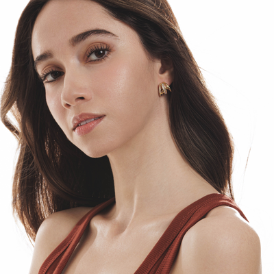 Lara & Ela | It's You Gold Earrings