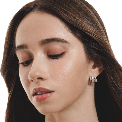 Lara & Ela | It's You Silver Earrings