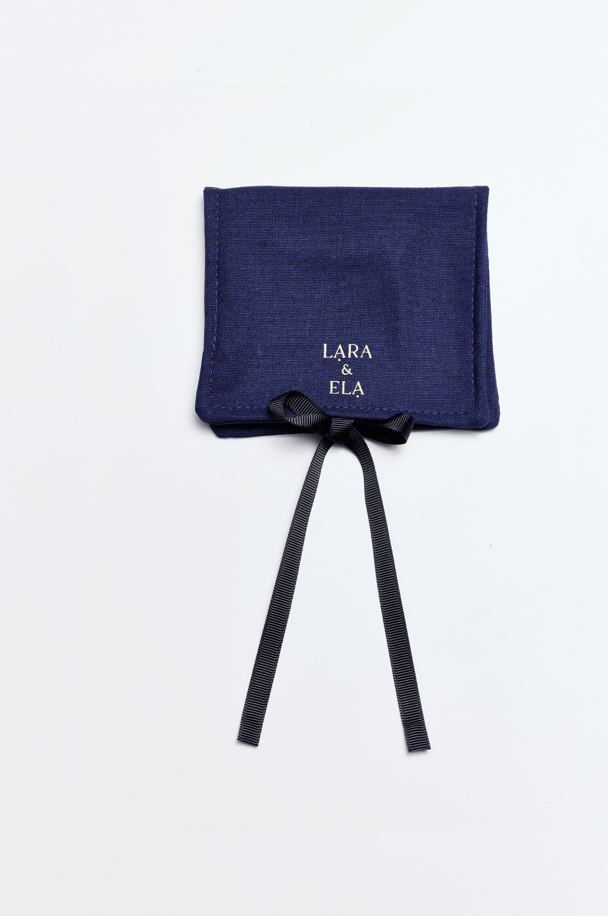 Lara & Ela | Linen Jewellery Pouch - Lara & Ela