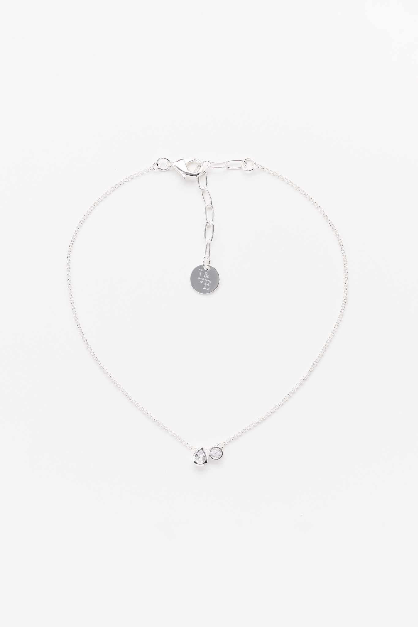 Lara & Ela | Leap Of Faith Silver Necklace - Lara & Ela