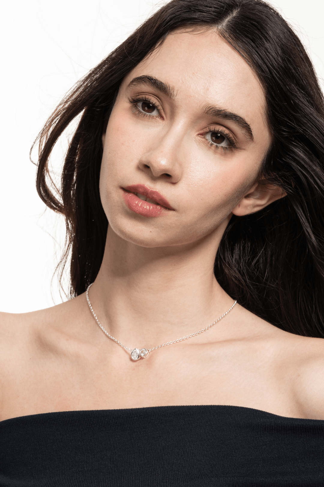 Lara & Ela | Leap Of Faith Silver Necklace - Lara & Ela