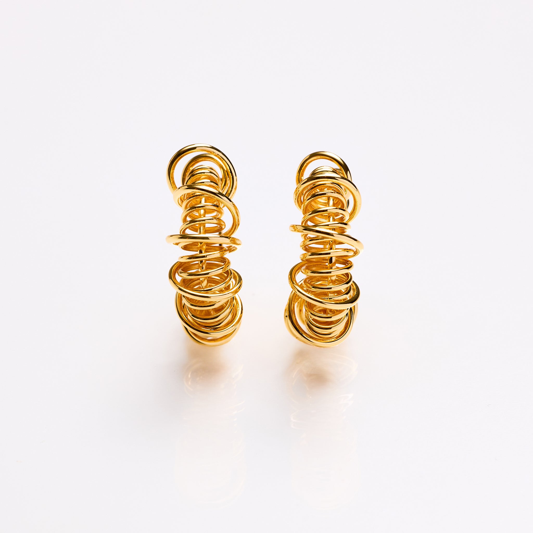 Lara & Ela | Leia Gold Earrings - Lara & Ela