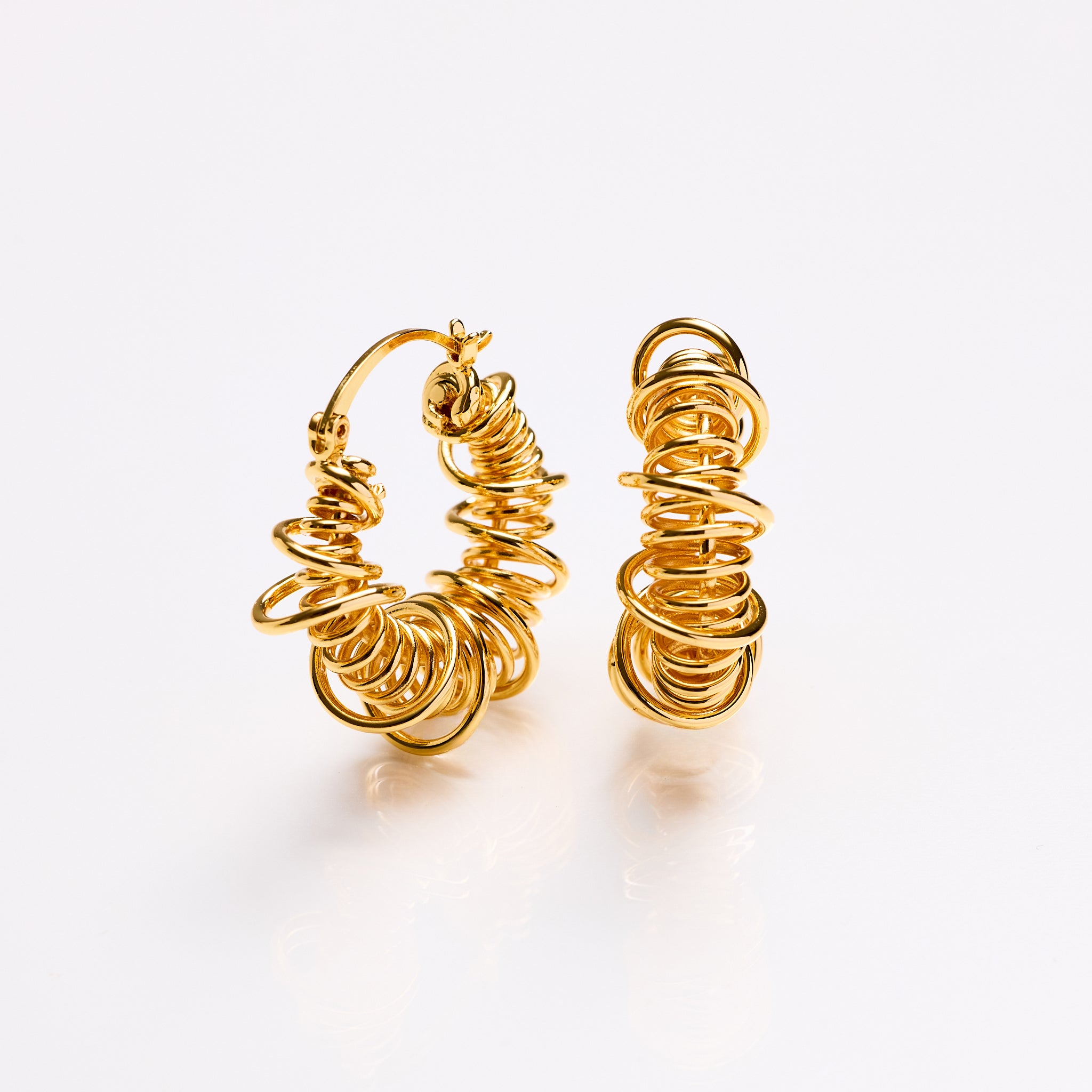 Lara & Ela | Leia Gold Earrings - Lara & Ela