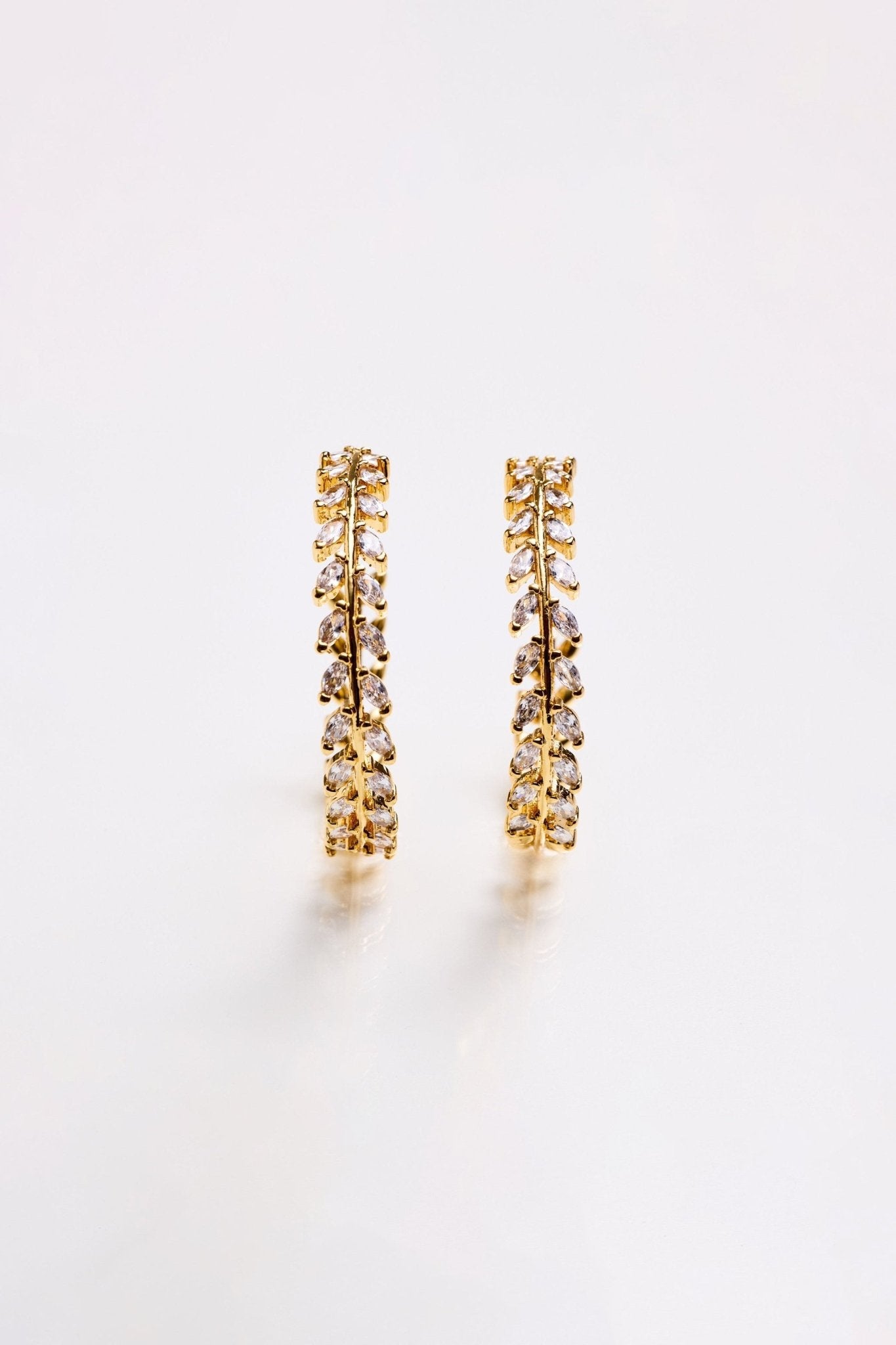 Lara & Ela | Leslie Gold Earrings - Lara & Ela