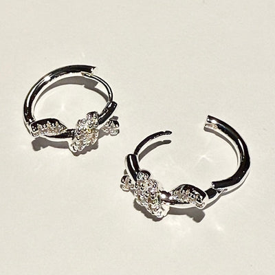 Lara & Ela I Let's Tango Silver Earrings