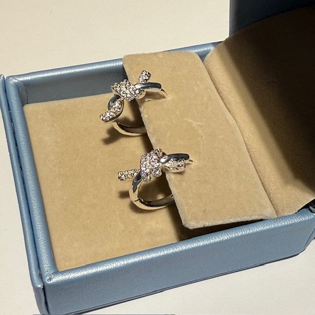 Lara & Ela I Let's Tango Silver Earrings