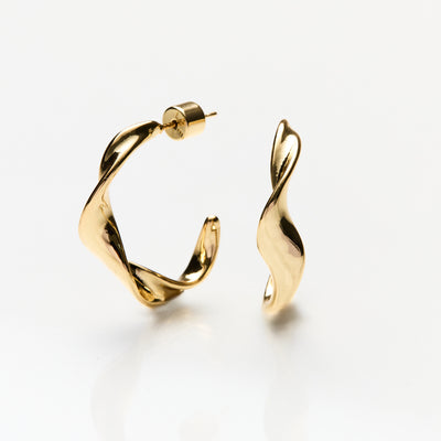Lara & Ela | Live Dangerously Gold Earrings