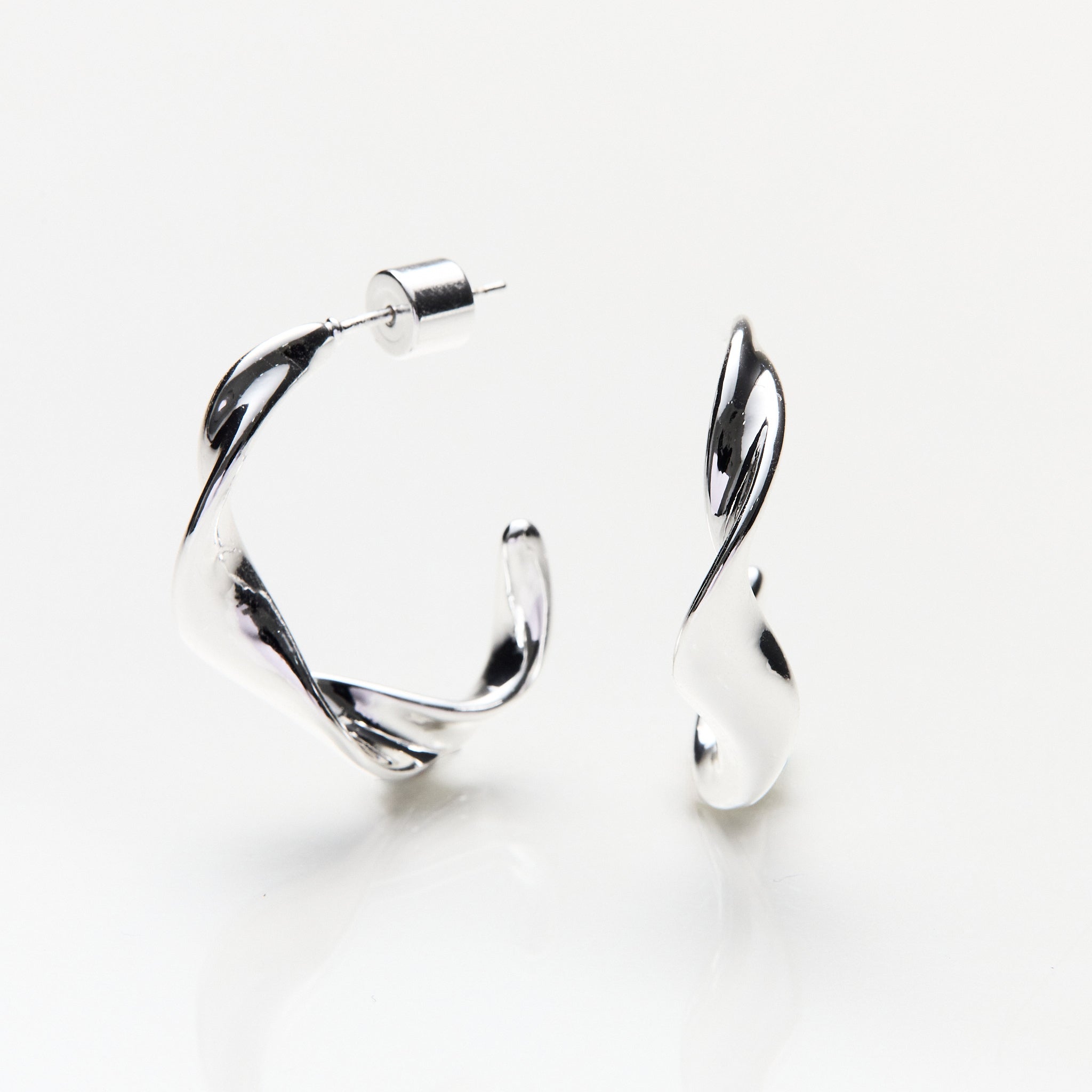 Lara & Ela | Live Dangerously Silver Earrings - Lara & Ela