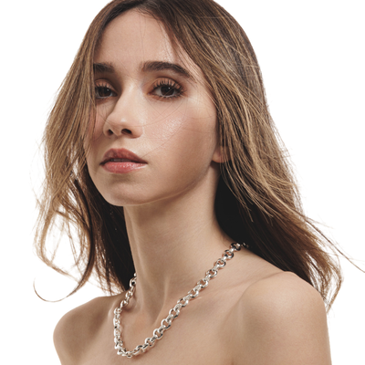 Lara & Ela | London Silver Necklace