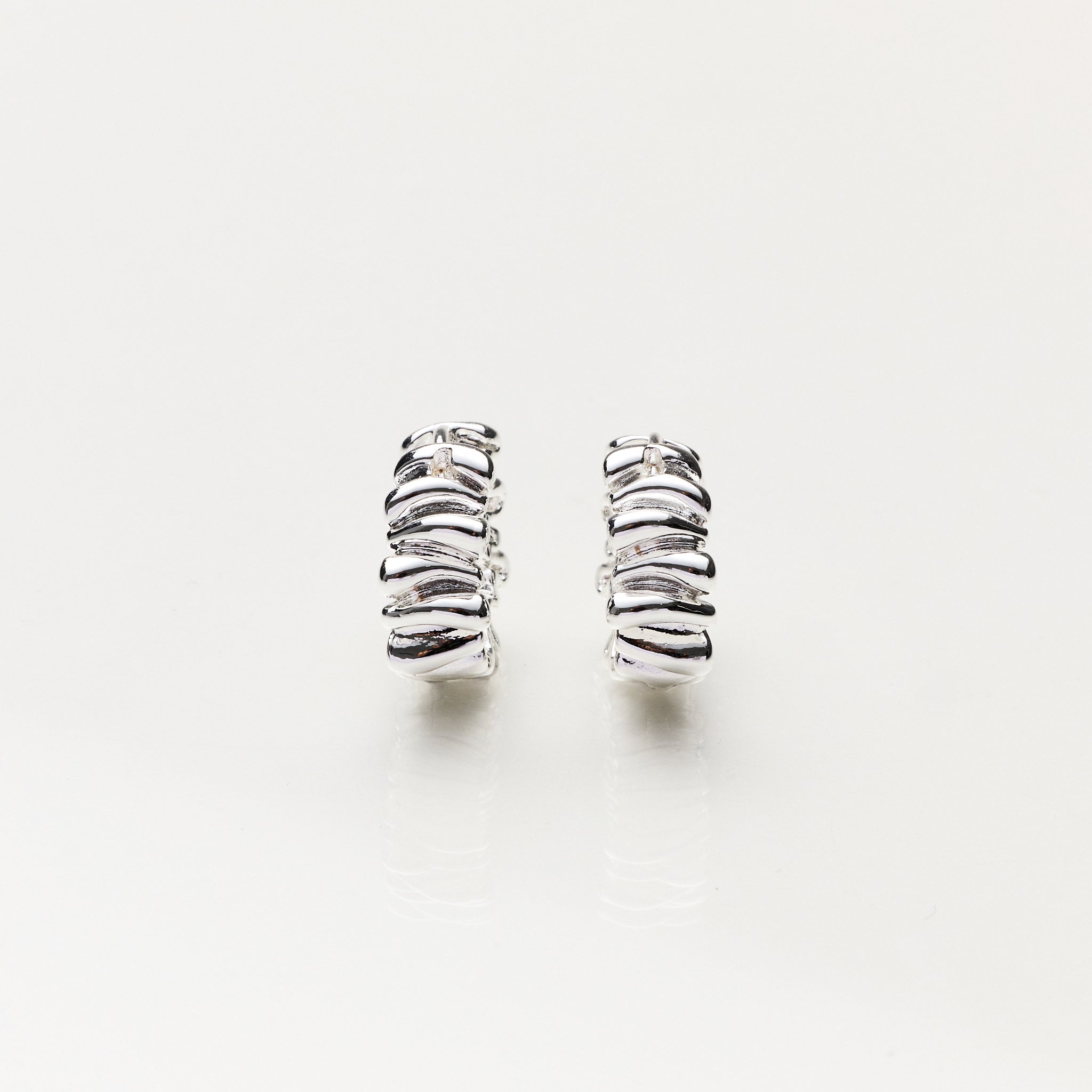Lara & Ela | Love Always Finds A Way Silver Earrings - Lara & Ela