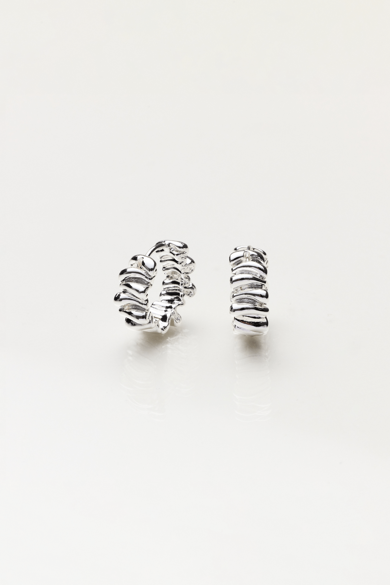 Lara & Ela | Love Always Finds A Way Silver Earrings - Lara & Ela