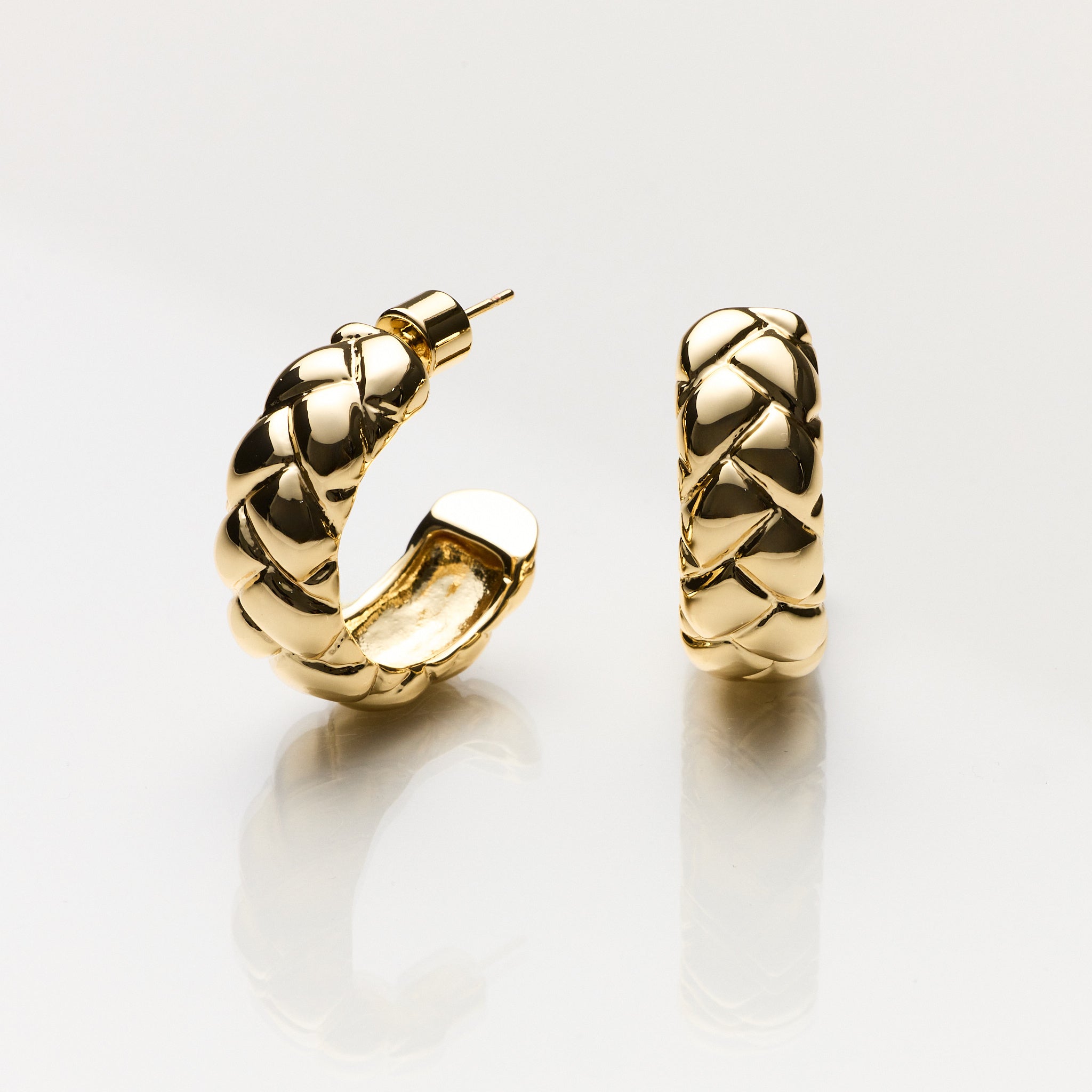 Lara & Ela | Lunch Only Gold Earrings - Lara & Ela
